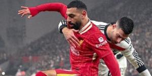 حصار محمد صلاح فى شوط أول سلبى بين ليفربول ضد مان يونايتد.. فيديو