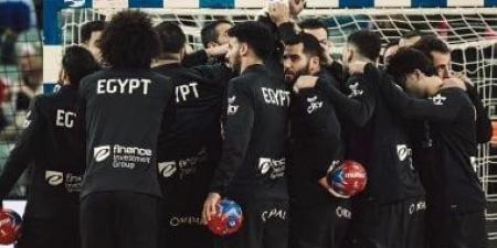 منتخب اليد يرتدى الزى الأسود أمام سلوفينيا فى بطولة العالم الليلة