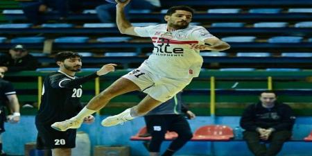 يد الزمالك يفوز على البنك الأهلي 30 - 23 بالدوري