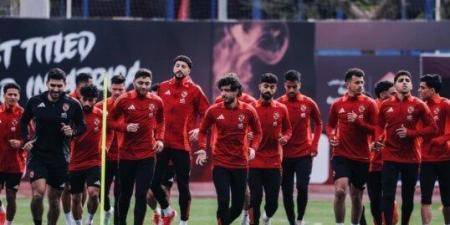 الأهلي يبدأ الاستعداد لمباراة طلائع الجيش في الدوري الممتاز