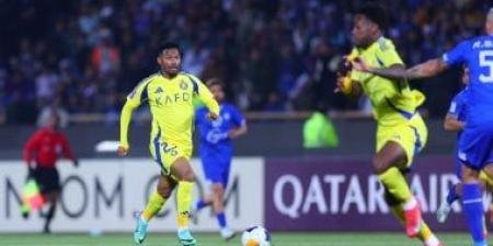 تعادل النصر السعودي والاستقلال الإيراني سلبيًا في دوري أبطال آسيا