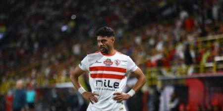 تفاصيل عقوبة الزمالك لـ مصطفى شلبي واستبعاده من القمة