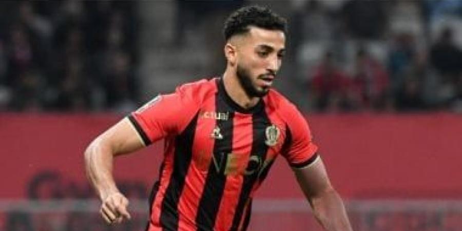 محمد عبد المنعم يزين قائمة نيس في مواجهة رين بالدوري الفرنسي