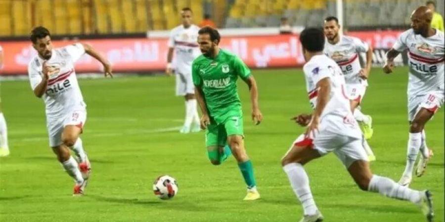 المصري ضد الزمالك.. التعادل السلبي يحسم الشوط الأول بالكونفدرالية