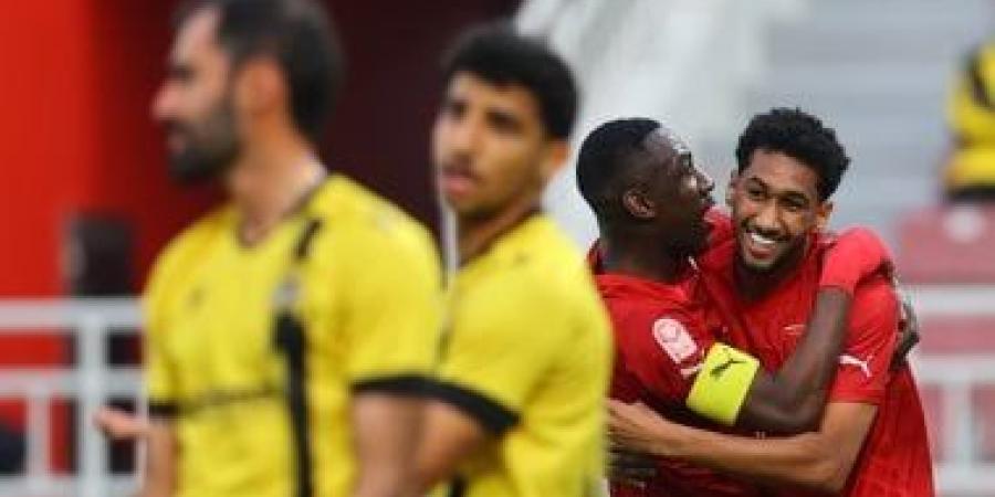 قطر يتأخر أمام الدحيل 2-0 فى الشوط الأول بمشاركة عبد القادر.. فيديو