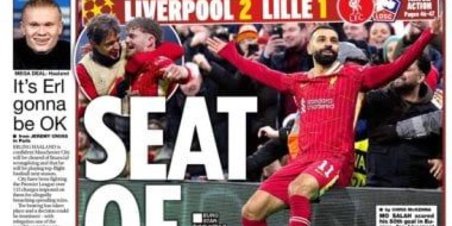 كابوس المدافعين.. محمد صلاح يتصدر عناوين صحف إنجلترا بعد تألقه مع ليفربول