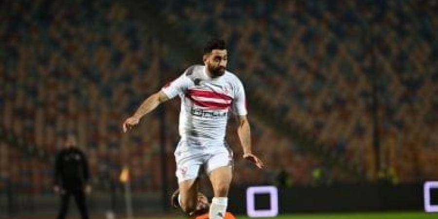 تأكيدا لليوم السابع.. الزمالك يعلن إصابة المثلوثى بقطع فى الرباط الصليبى