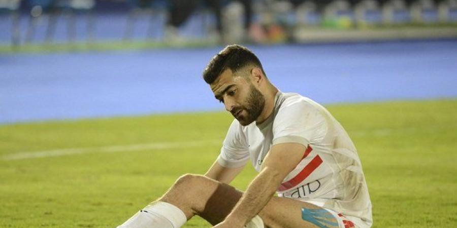 المثلوثي يتواجد في مران الزمالك بعد جراحة الصليبي