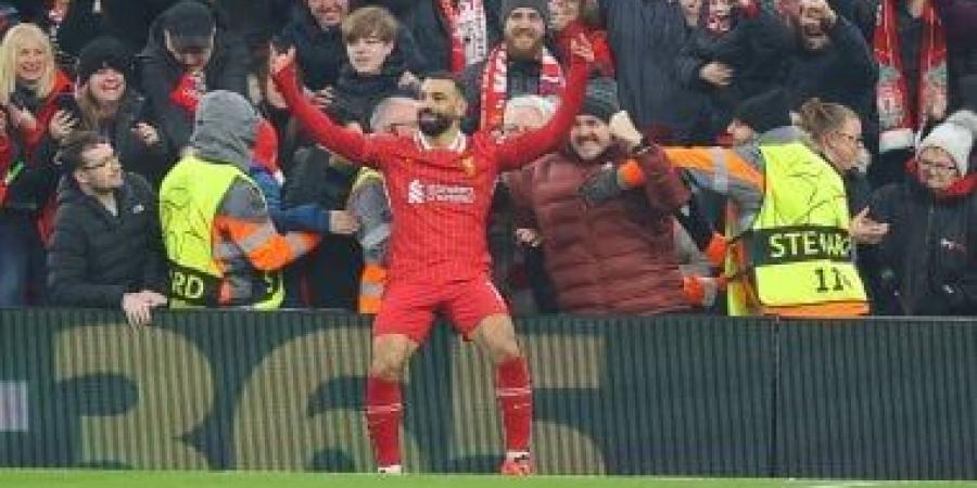 محمد صلاح يعادل جيرارد فى رقم تاريخى جديد فى الدورى الإنجليزى