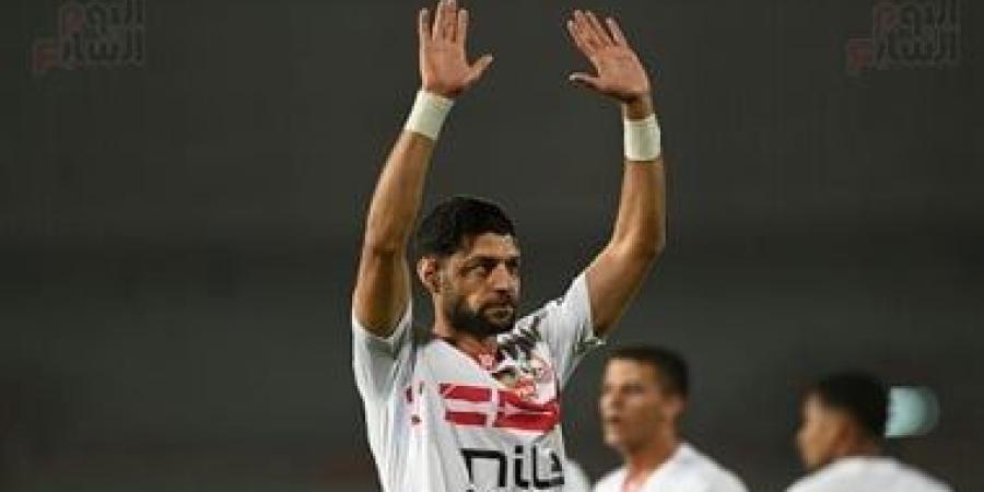 مصطفى شلبى يقترب من المشاركة مع الزمالك فى لقاء القمة