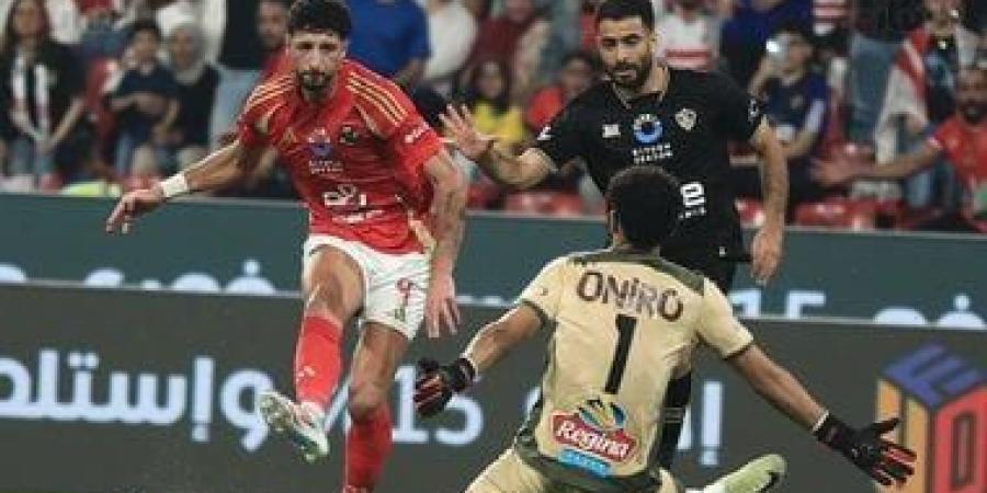 موعد مباراة الأهلي والزمالك فى الدوري والقنوات الناقلة