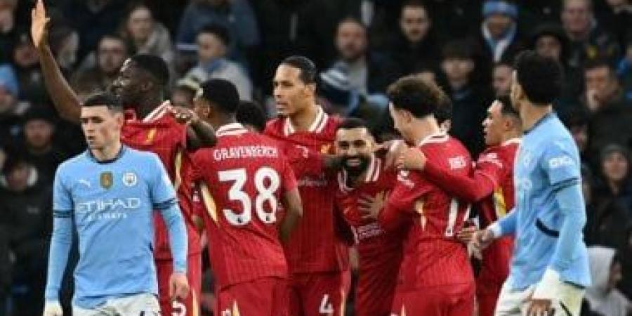 محمد صلاح يصنع ثانى أهداف ليفربول ضد مانشستر سيتي بمهارة استثنائية.. فيديو