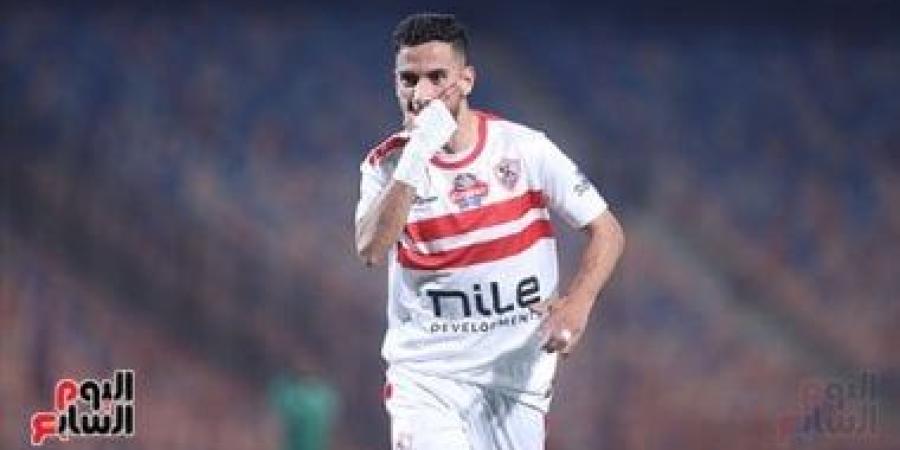 ماهر والسعيد وشحاتة فى وسط ملعب الزمالك أمام زد