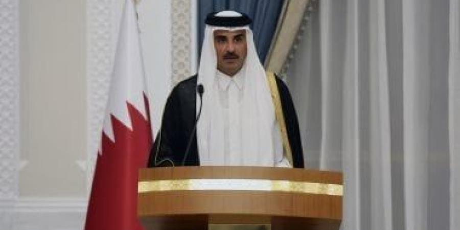 أمير قطر: نتطلع لتضافر الجهود وتكثيف العمل والتنسيق مع الأشقاء لدعم الفلسطينيين