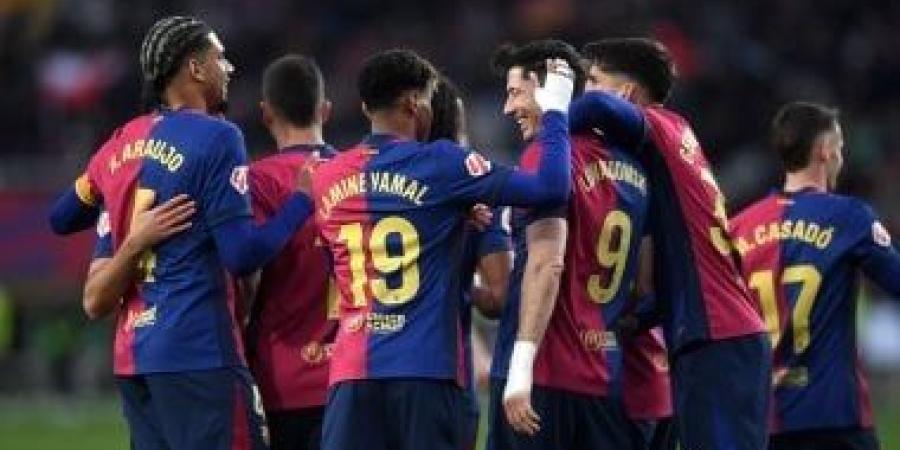 برشلونة ملك الأرقام القياسية فى الليجا هذا الموسم بتألقه خارج ملعب مونتجويك