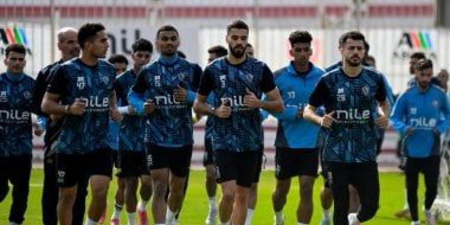 الاهتمام بالجانب البدنى واستشفاء الأساسيين فى أول مران للزمالك استعدادا للقمة